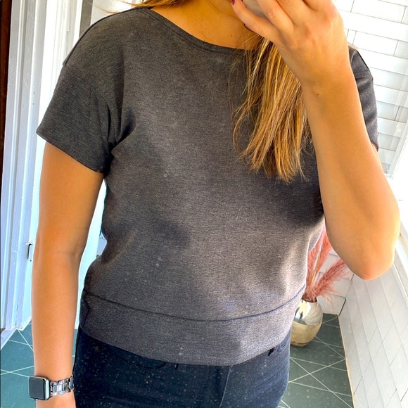 Bcbg grey top - Picture 1 of 2